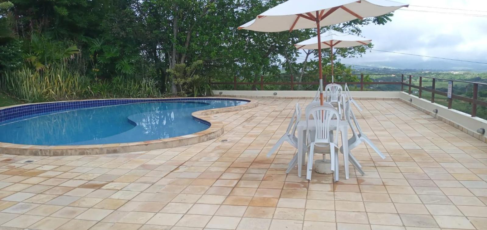 Flat Condominio Topo Da Montanha 507 Cha Grande Bagian luar foto